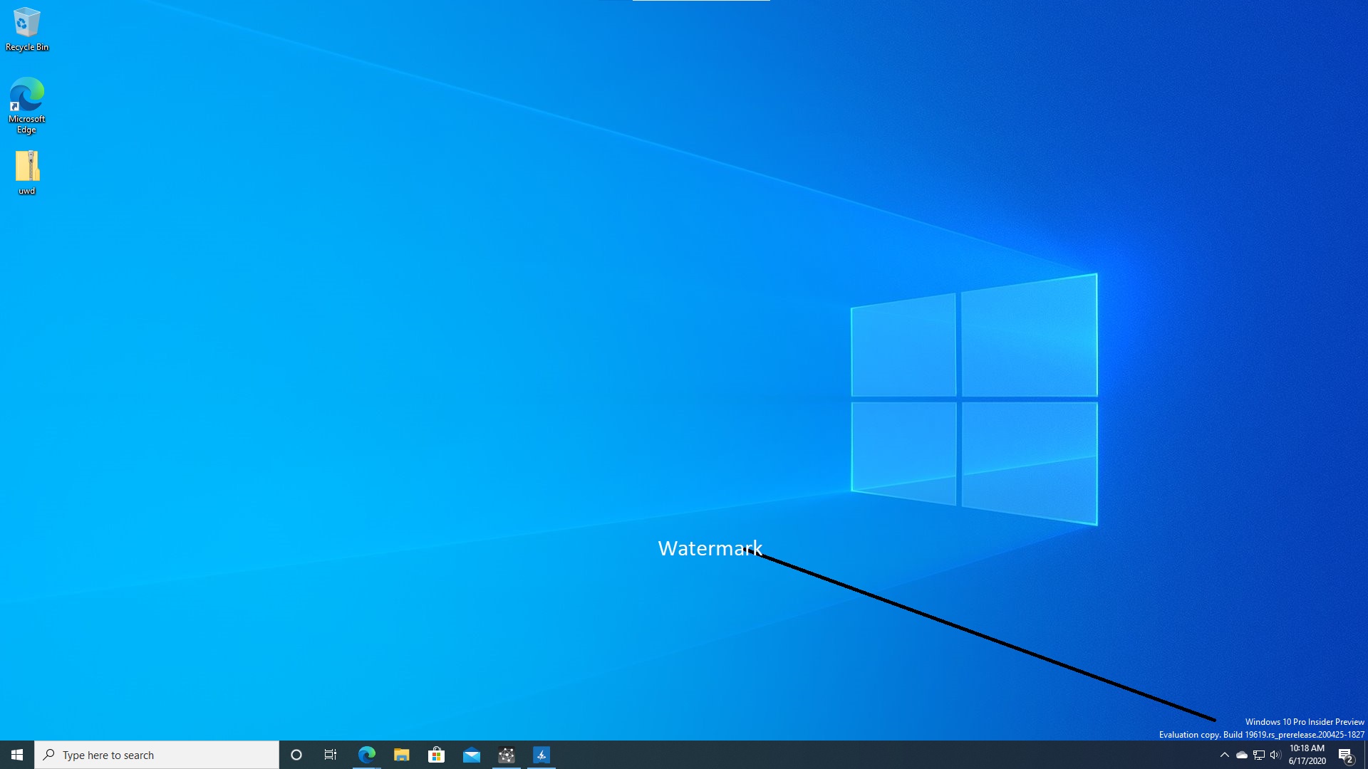 How to remove the Evaluation Copy watermark from Windows 10 for Insiders