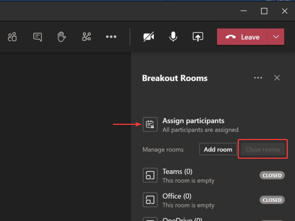 Microsoft Teams Breakout Rooms feature rolling out
